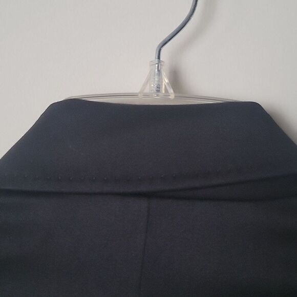 NEW J Crew SZ 2 Wool Black Blazer Jacket Academia Office Preppy VTG Y2K Tuxedo - Picture 11 of 15